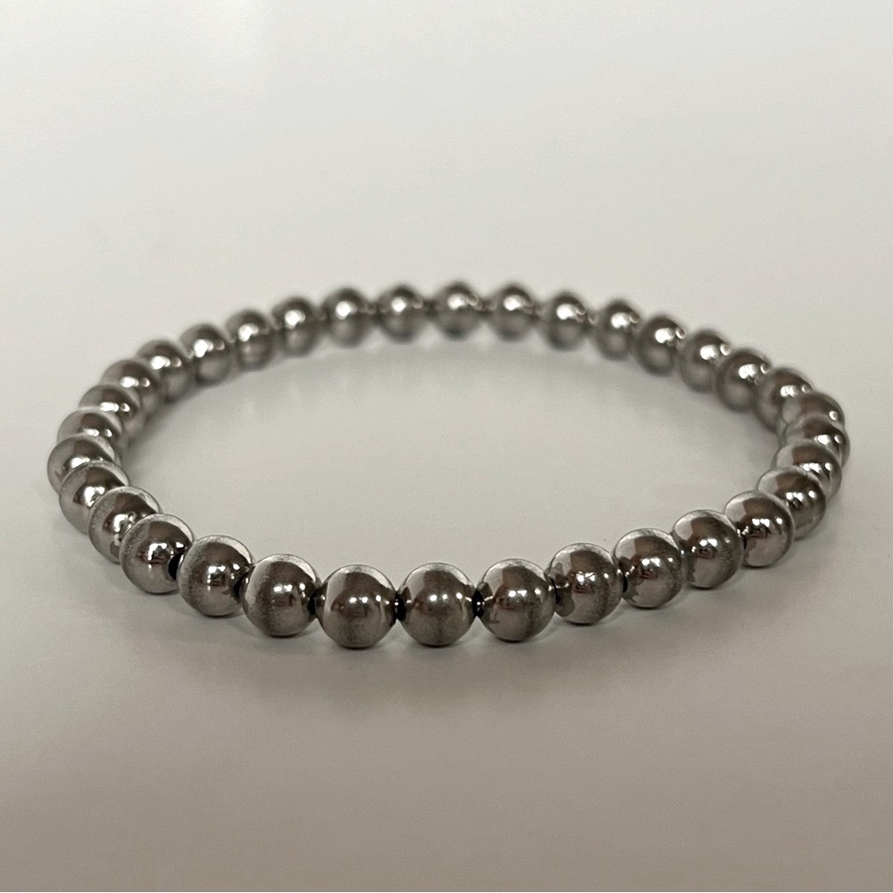 Silpada Silver Beaded Bracelet with Polished Finish